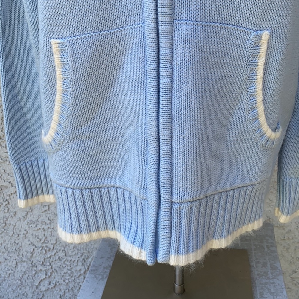 Quacker Factory Snowflake Embroidered Beaded Knit… - image 5